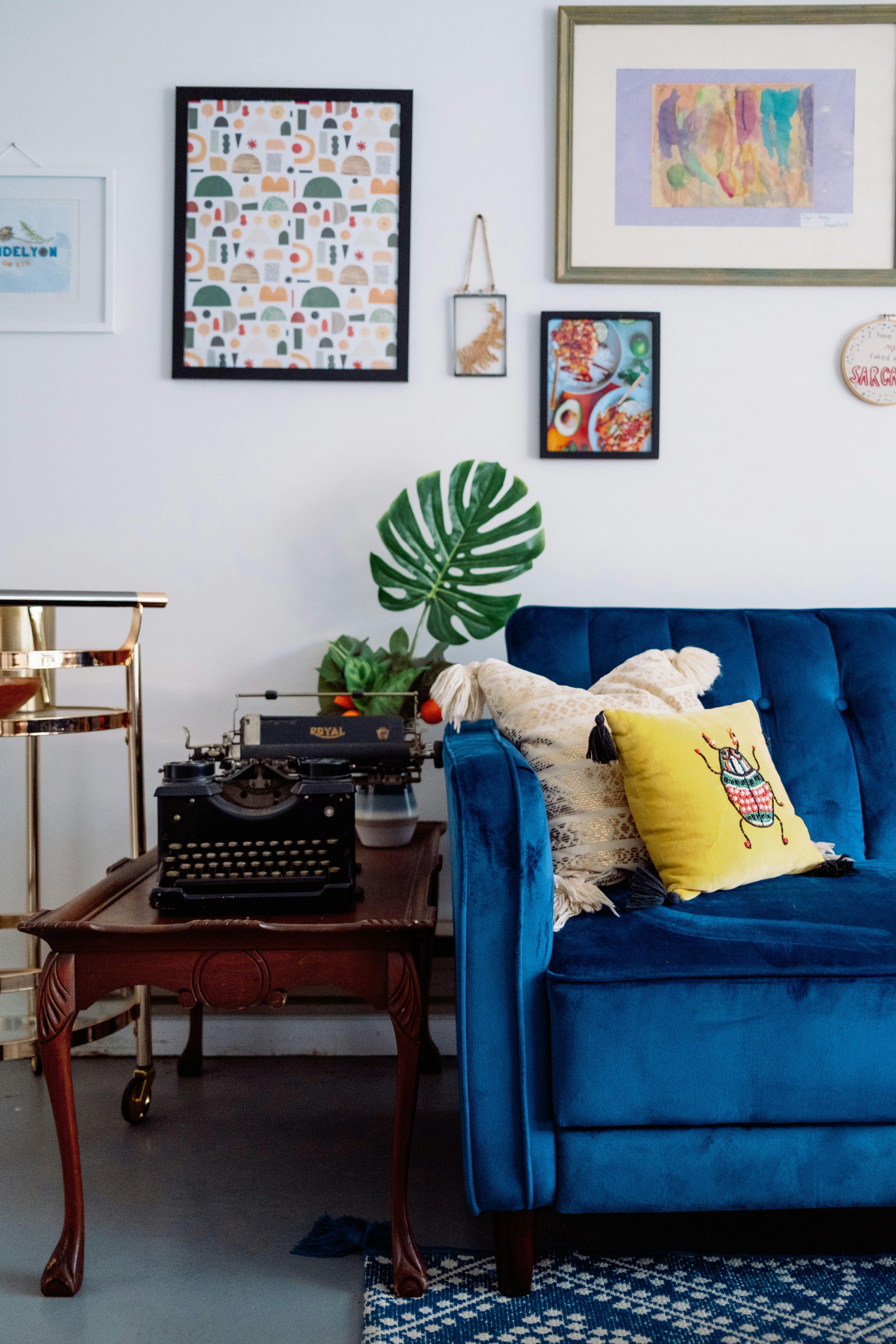 Feeling Blue: How to Nail the Most Sought out Interior Color Trend of 2024